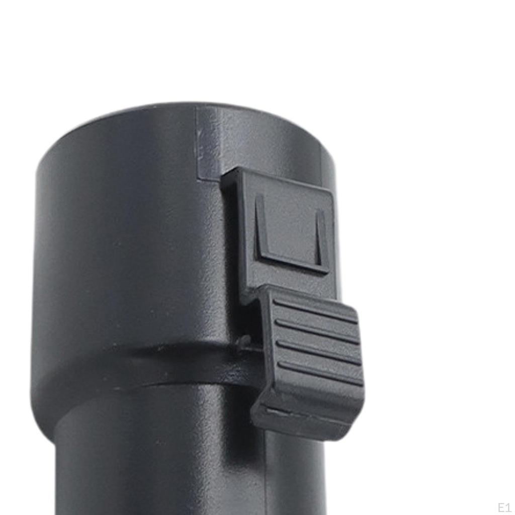 Staubsaugerschlauchadapter Reiniger Konverter Zubehör Schwarz Haushaltsteile Ersatz