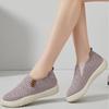 Zapatos de mujer de primavera nuevos con tejido volador, transpirables, para pies no apestosos, zapatos casuales, zapatillas de suela suave, zapatos de mujer de malla transpirable