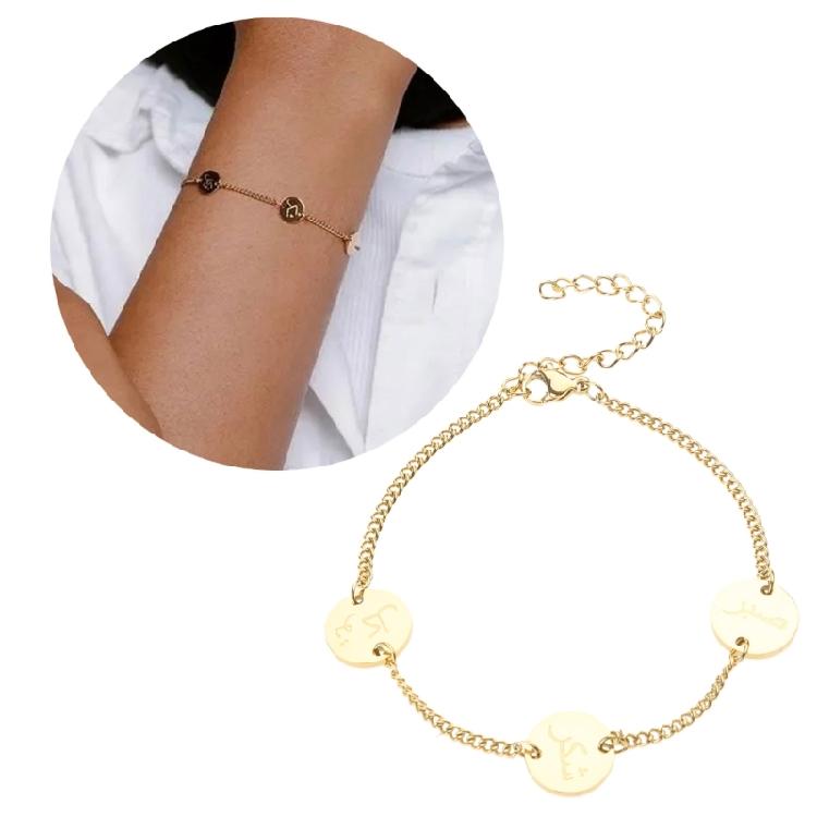 Anhänger Armband Arabische Münze Armband Edelstahl Material Handgelenkschmuck