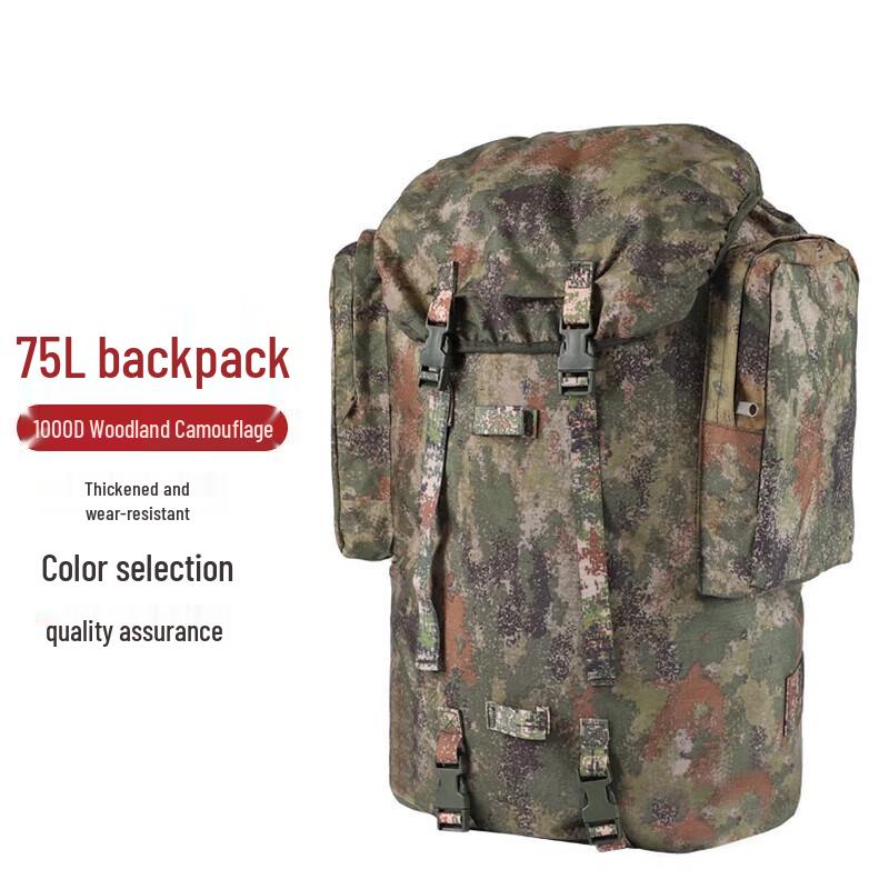 SuHuaWei 01b Cold Region 75L Woodland Camo Backpack