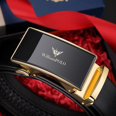Ceinture King pour hommes;S véritable peau de vache boucle automatique Zhuo Fan ceinture hommes;ceinture de loisirs professionnelle quotidienne