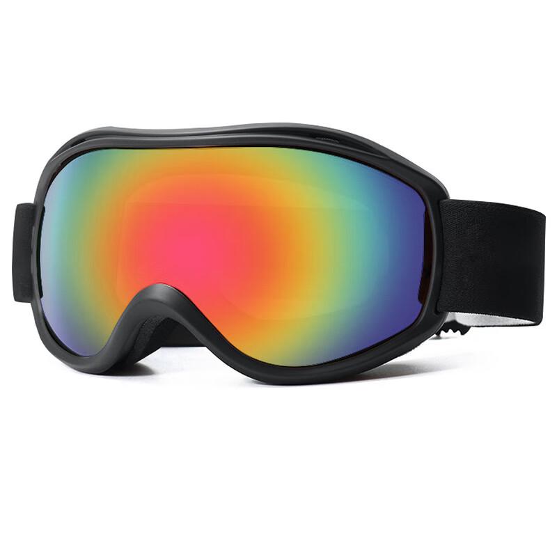 JHUA Spherical Anti-fog Ski Goggles One Size