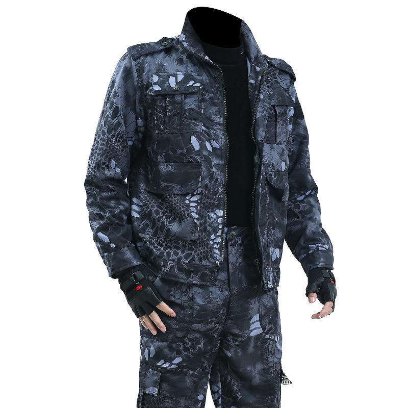Ensembles de Vêtements de Travail de Soudure Camouflage: Combinaisons de protection de chantier durables pour hommes et femmes