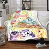 Custom Name Rainbow Dash Party Party Blanket For Couch Bed Plush Cozy Fuzzy Blanket Super Soft Warm Blankets For Fall And Winter 0916116