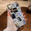 Q-Queen of Flow -La Reina D-Del Flow Clear Phone Case for Samsung Galaxy A71, A70, A52, A51, A40, A30