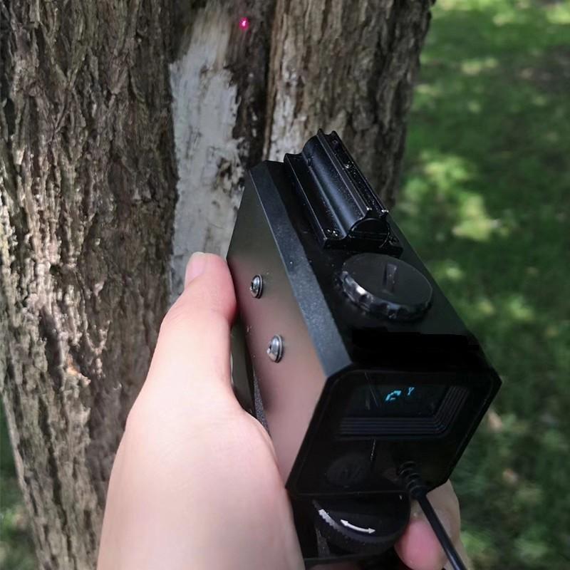 LE032 1200M Afstandsmåler IP65 Vandtæt Udendørs Realtids Taktisk Mini Laser Afstandsmåler Jagt Kikkertsigte Monterbar Til Sigte