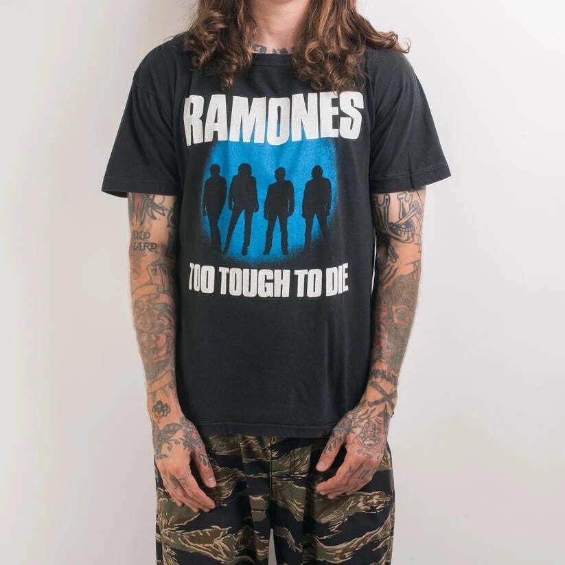 

Vintage 90s Too Tough To Die T-Shirt Unisex Short Sleeve ON TREND Unisex T-Shirt S