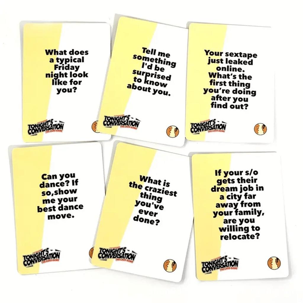 Couple Card Game Conversation Starter Card Set Relationship Building Fun Interactive Questions For Couples Relationship Cards