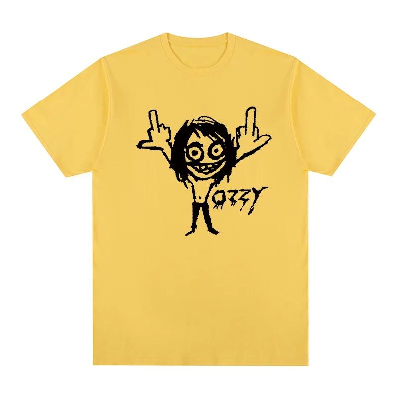 Ozzy Osbourne È il Weekend Maglietta Vintage Black Sabbath Abbigliamento Fantastico 100% Cotone Maglietta da Uomo Maglietta Nuovo Stile