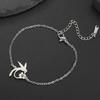 Sophisticated Hummingbird Charm Bracelet Adjustable Chain Handchain Women Fashion Wristband Bohemian Style Accessories