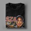 SZA Good Days Men T Shirt Funny Tees Short Sleeve Round Neck T-Shirt 100% Cotton Graphic Printed Tops