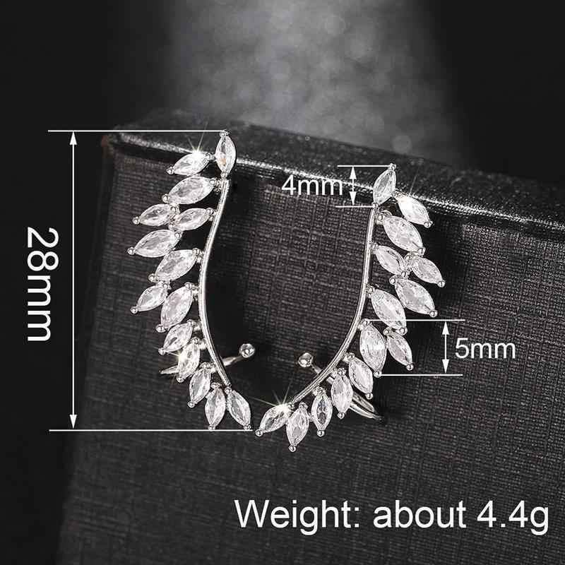 Xiaomi Huitan Fresh Style Women Stud Earrings Inlaid Shining Cubic Zirconia Elegant Wedding Party Lady Fashion Accessories Jewelry