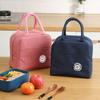 Fiambrera para picnic, viaje, portátil, para guardar alimentos, para el desayuno, bolsa térmica para comida, bolsa de almuerzo, bolsa térmica aislante para adultos y niños