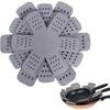 6/12 Pcs Pot and Pan Protectors, Pan Protectors for Stacking, Pots and Pans Dividers, Avoid Scratching Cookware Protectors for Kitchen Organization
