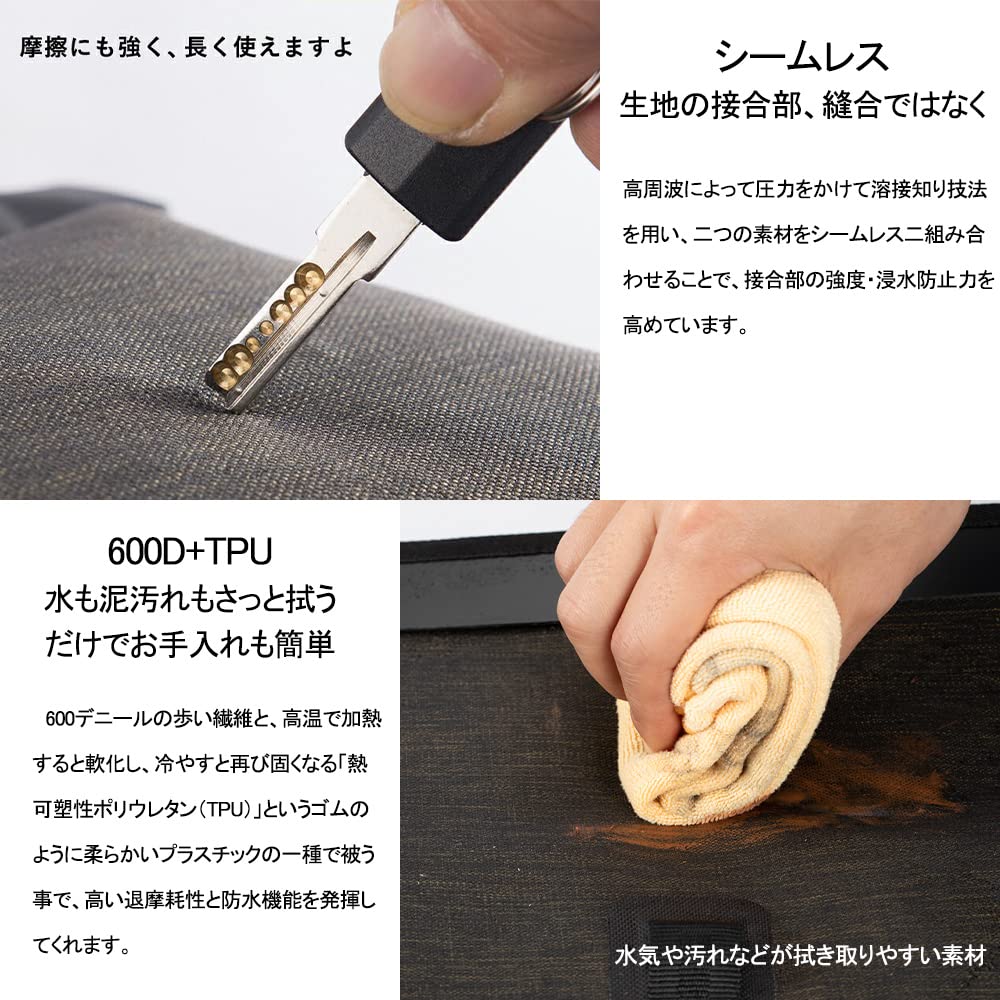 ROCKBROS Handlebar Bag, Bicycle Front Bag, Waterproof, Reflective, Large Capacity