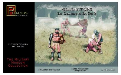 Pegasus Hobby Gladiator Set 2 Kit de Modelo de Plástico PH3202 1/32