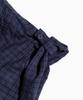 SAINTPAIN Sp Roll-Up Tartan Check Short Sleeve Shirt Navy