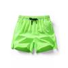 Men's Quick-Dry Ice Silk Summer Shorts - Lightweight, Casual, Four-Point Fit for Running and Fitness.
