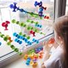 19pcs Colorful Suction Cup Building Blocks Set | Silicone Sensory Toy for Travel, Window Play, Thanksgiving, Christmas,Birthday Party Educational Gift