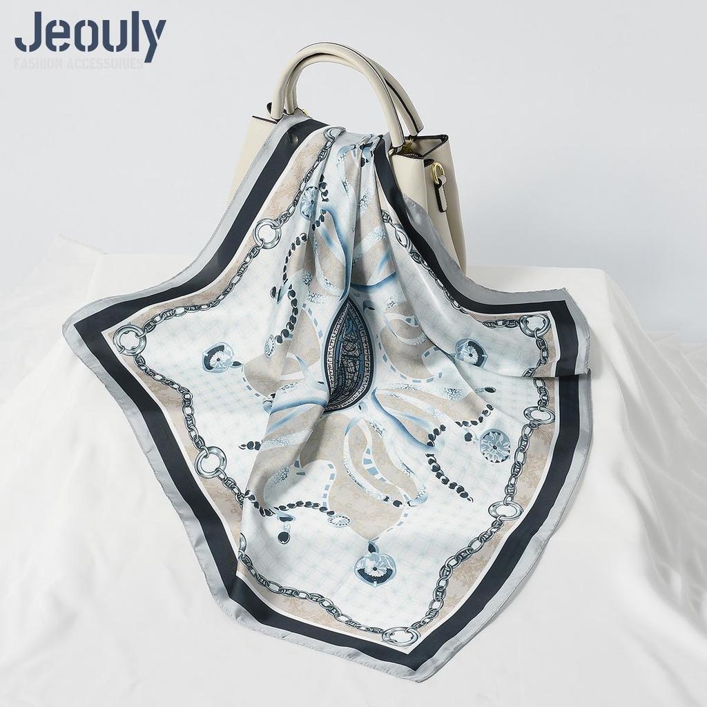 Cross-Border 70cm Silk Cashew Print Scarf - Autumn/Winter Women's Fashion Headscarf