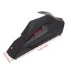 1 Pair Black ABS Rear Rack Fender Cover for Can Am ATV