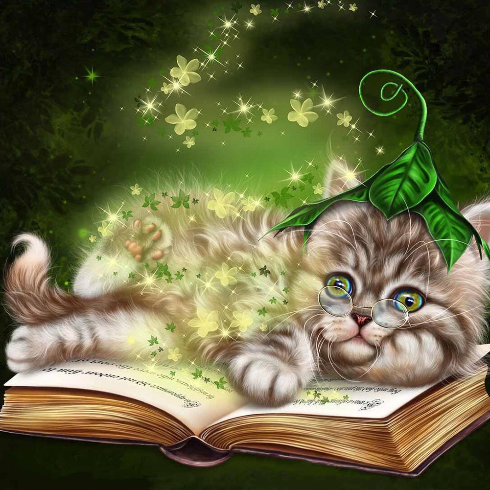 5D DIY Diamond Painting Cat Cross Stitch Set Diamond Embroidery Animal Needlework Mosaic New Arrival Handmade Gift