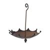Umbrella Shape Umbrella Bird Feeder Metal Construction Garden Bird Feeder  Outdoor Garden