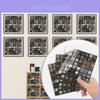 Abstract Mosaic Ceramic Tile Sticker For Home Renovation Waterproof Kitchen And Bathroom Decoration