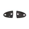Car Door Handle Decoration Bowl Cover Carbon Fiber Shell For Mercedes Benz Smart 451 453 Fortwo Forfour Car Exterior