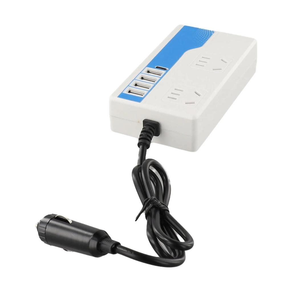 Car Power Inverter Converter DC 12V/24V To AC 220V Car Power Converter Charger 2000W 4 USB 3.0 Electronic Device Charging