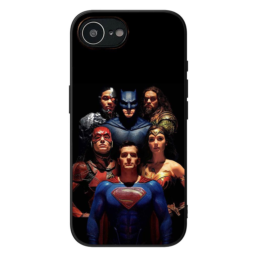 Justice League DC Comics Super Hero Phone Cover for Xiaomi Redmi Note 13 14 ProPlus A4 A3 Pro Plus 13C Pro+ Note13 Note14 Case
