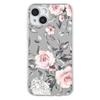 For iPhone 15 Plus Case Pattern Printing Shockproof Soft TPU Phone Cover