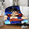 1PC DRAGON BALL Print Flannel Blanket, High quality All Seasons, Home Decor, Warmth and Comfort, Perfect for Christmas Gifts