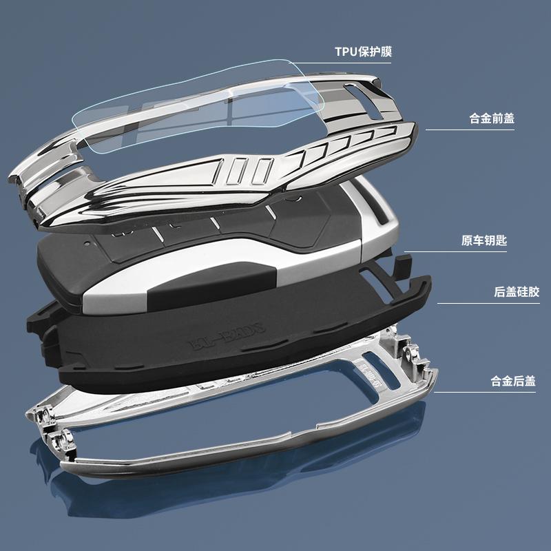 Car Key Case Cover Holder For Byd Second Song Pro Tang Dm Qin Plus Max Yuan Generation Atto 3 Han Ev Dolphin Accessories