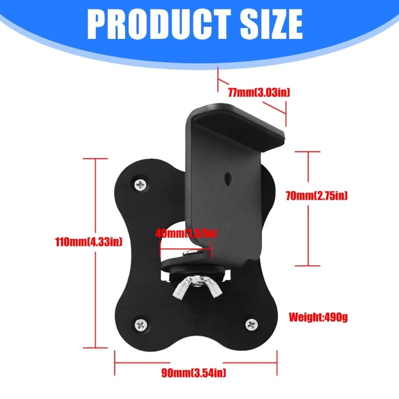 Adjustable Metal Wall Mount Bracket For HW-Q990F Surround Sound Speakers Easy Installation And Secure Home Theater Setup