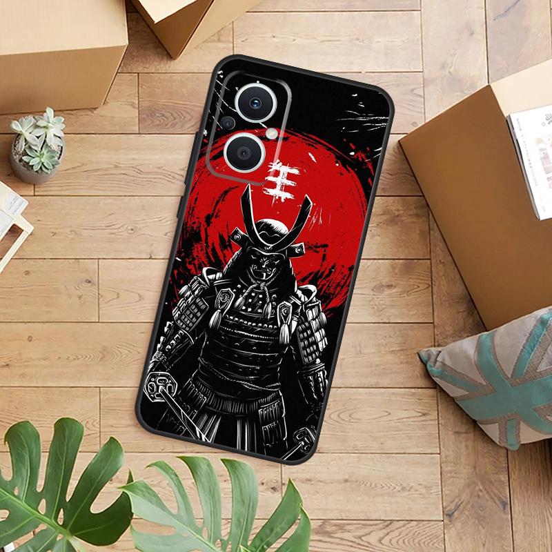 Anime Japanischer Samurai Handyhülle Für OPPO Reno 14 12 11 13 F 10 Pro 8T 8 Lite OPPO Find X9 X8 X6 X5 Pro Rückseite