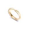 Tiffany & Co.. Die Tiffany® Setting Serie Verschachtelter Schmaler Ring 18 Karat Gold Breite 3 Millimeter Herrenringe GRP11076