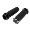 1 Pair Motorcycle Handlebar Grips Motorbike Throttle Grip Modification Accessories 25mm Throttle Grip