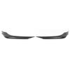 2PCS Front Bumper Lip Chin Splitter Carbon Fibre Pattern Scratch Resistant Fit for 3 Series E90