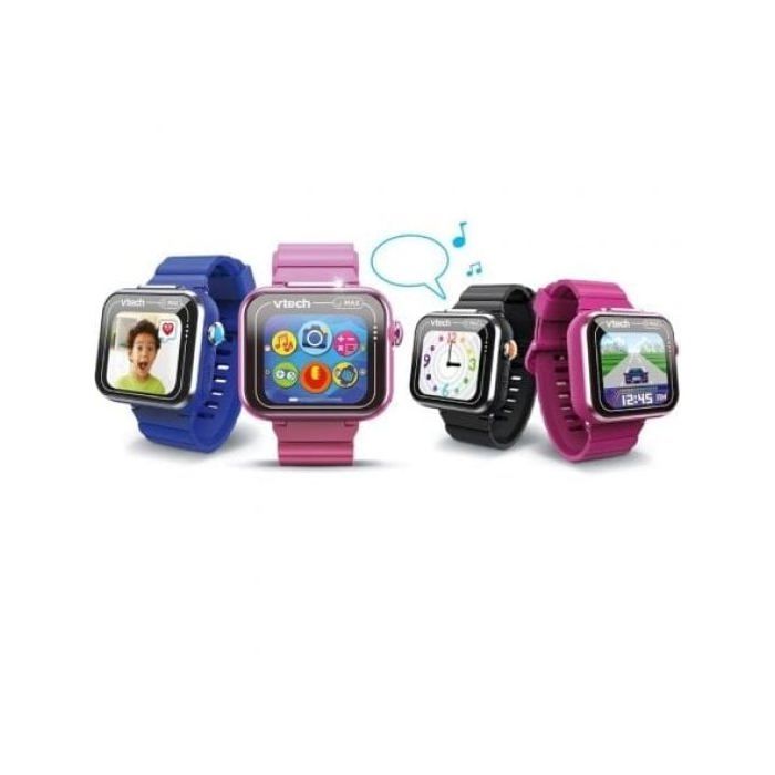 Chytré hodinky VTech Kidizoom Smartwatch Max Černé Notifikace Dvojitý Fotoaparát Dětské