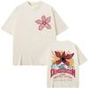 Eddie Munson The Demogorgon Tshirt Cannibal Flower Monster Graphic T Shirts Men Women Clothing Gothic Fashion Vintage Tshirts