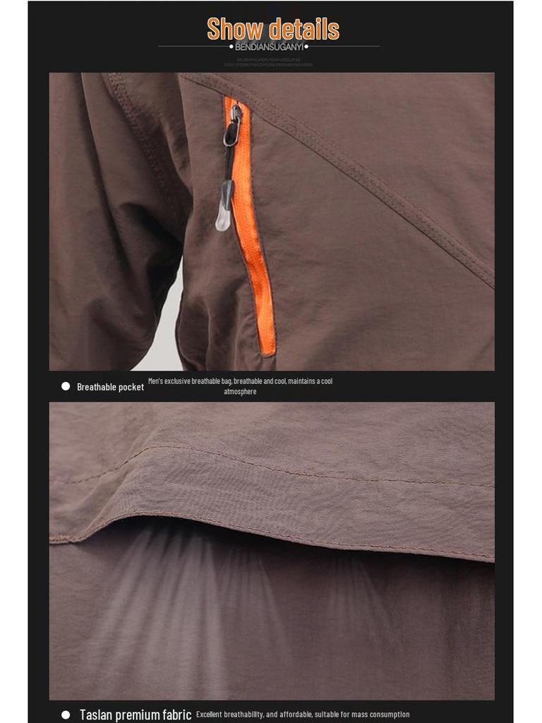 Unisex Breathable Quick-Dry Suit for Fishing & Hiking, Customizable Logo, Spring/Autumn Style