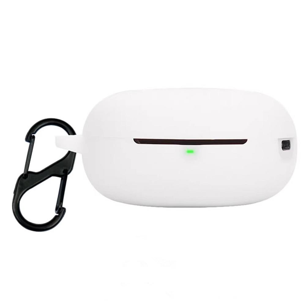 For QCY T13 ANC 2 Bluetooth-compatible Earphones Case with Anti Lost Buckle Silicone Protective Cover