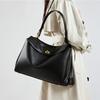 Spring and Summer New Leather Bag Large-capacity Commuter Tote Bag Simple and Fashionable Versatile Shoulder Bag