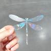 Holographic Window Decals for Bird Strikes - Glass Reminder Anti-Collision Self-Adhesive Stickers - Avoid Birds Hitting Windows, Circle, 25 Pieces