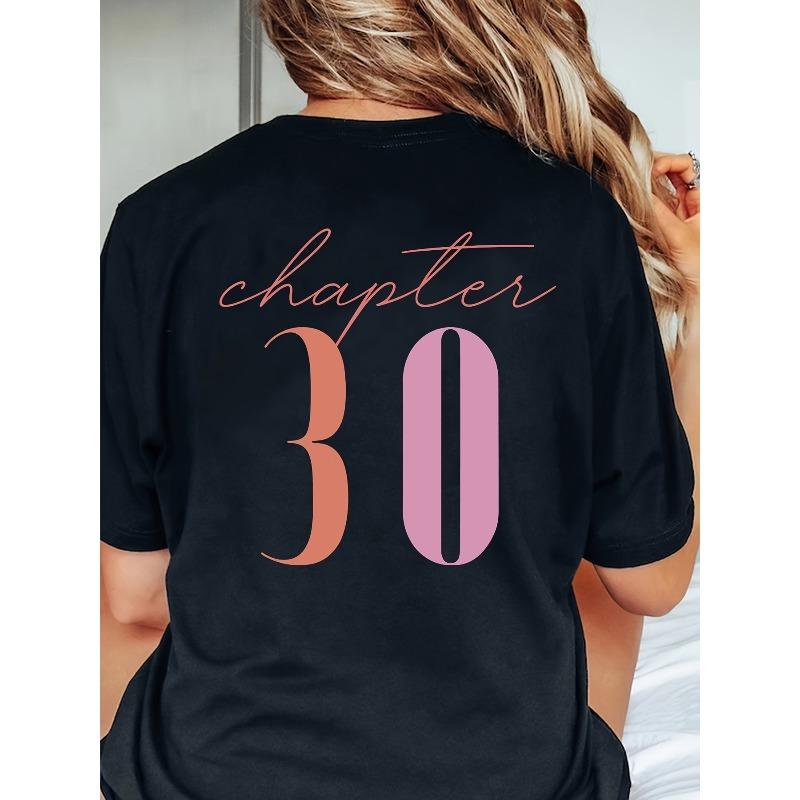 Women's Vintage 1994 30th Birthday Print T-Shirt - Soft Stretch Round Neck Short Sleeve Casual Tee