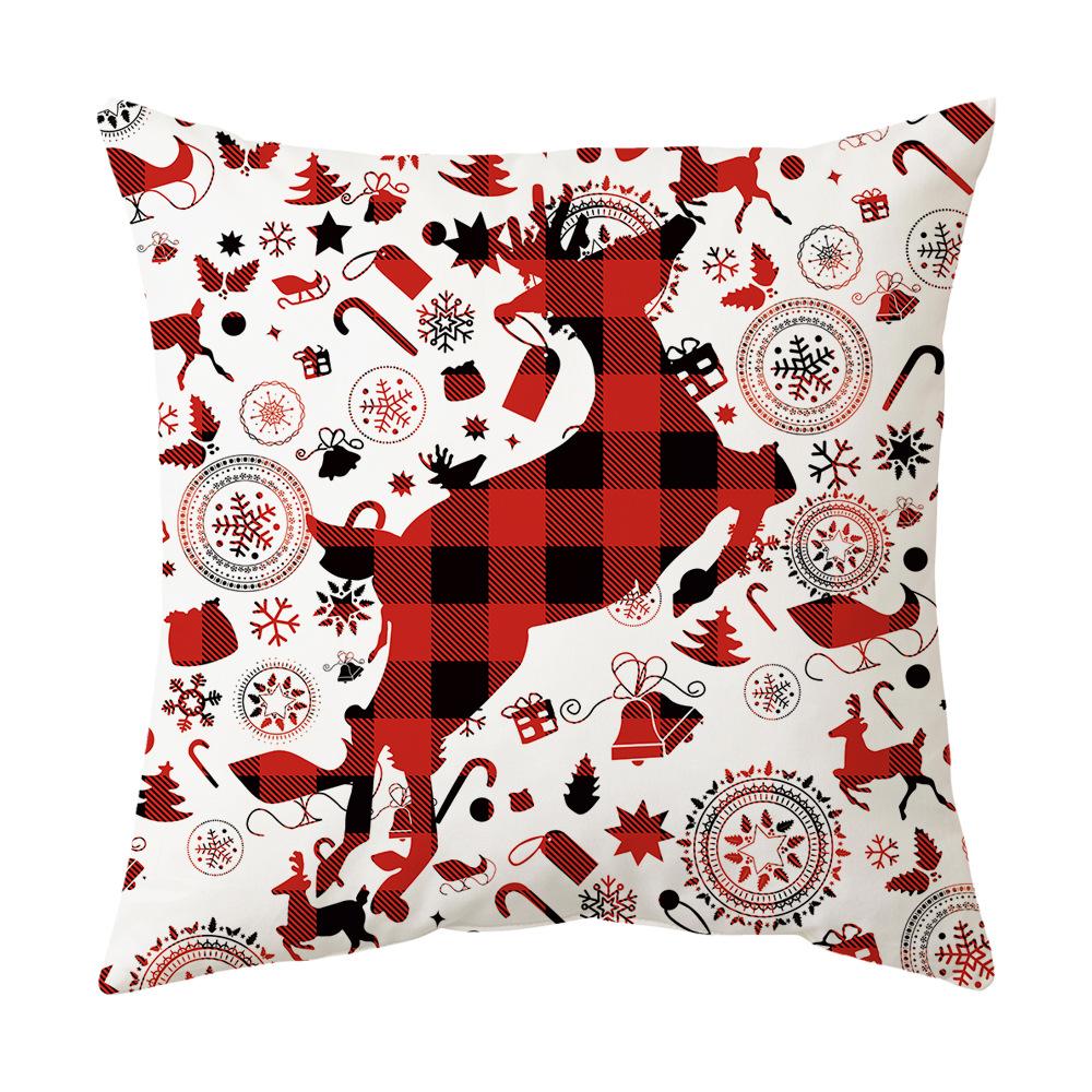 Neues Kissen Weihnachtskissenbezug Kissenbezug Weihnachtsgeschenk Digitaldruck Zuhause Feiertagsgeschenk