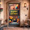 Photography Wall Banner Lightweight Background Supplie Photography Backdrop Customizable Birthday Backdrop for Celebration Event