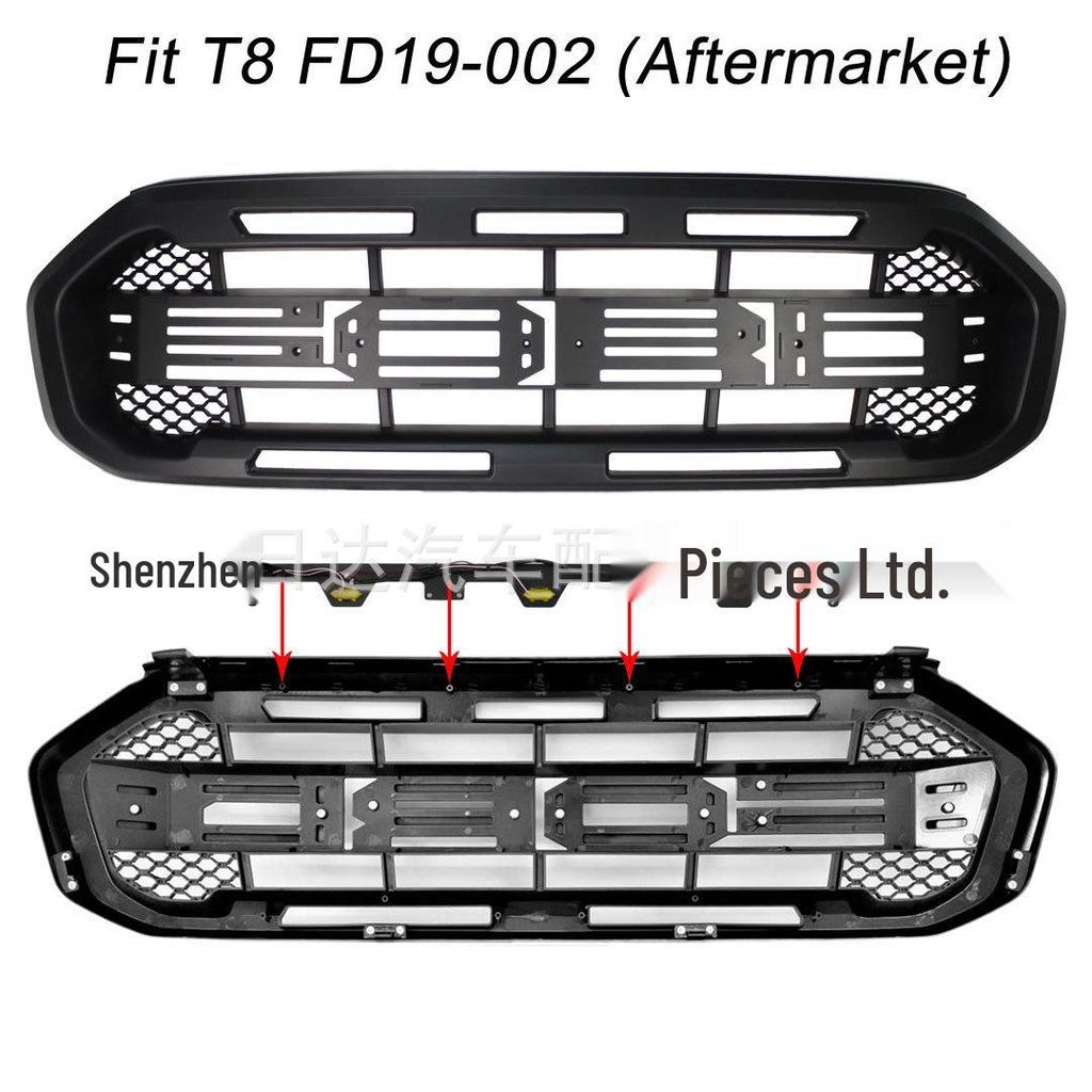 Ford Universal Amber Raptor Lights for 2019-2021 F-150 Modified Grille
