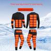 Smart Heated Underwear Set: Men & Women Full Body Warmth, 52 Zones + Velvet